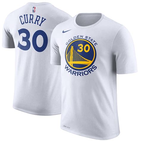 Stephen Curry Golden State Warriors Nike Name & Number Performance T ...