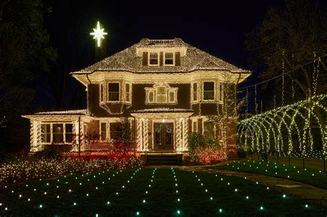 Pretty Christmas Lights House