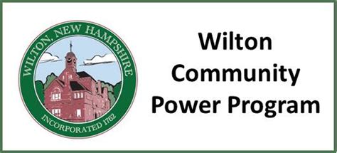 Wilton Community Power replay - Town of Wilton, NH