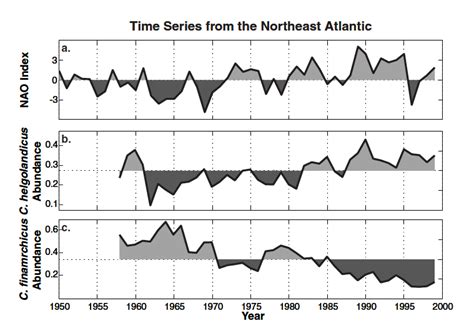 Atmospheric conditions over the North Atlantic associated with the ...