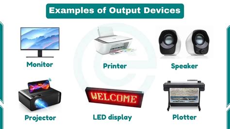 10 Examples of Output Devices