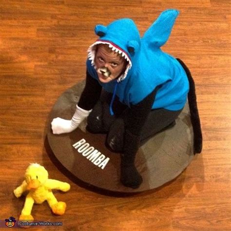 Cat Shark riding a Roomba - Halloween Costume Contest at Costume-Works ...