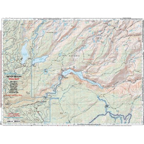 Hetch Hetchy Trail Map – The Mountain Air