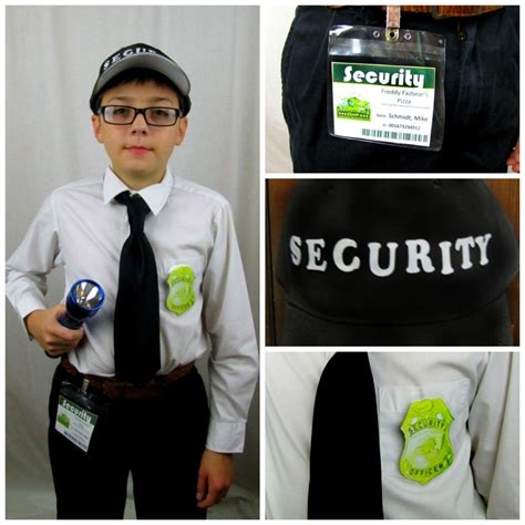 DIY Five Nights at Freddy’s Security Guard Costume for Halloween (or CosPlay) Pretty Halloween ...