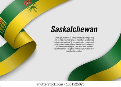 Saskatchewan flag .eps Royalty Free Stock SVG Vector