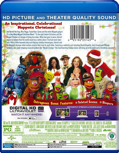 Muppet Stuff: It's A Very Merry Muppet Christmas Movie Blu-ray!