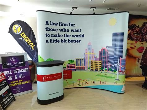 8ft Curved Table Top Pop Up Display - Table Top Exhibit Displays with Full Graphics | Tradeshow ...