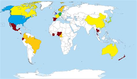 Image - A large blank world map with oceans marked in blue (1).png ...