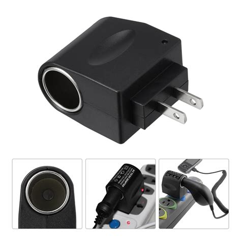 Car Cigarette Lighter Converter Plug Adapter 110V-240V AC Wall Power To 12V DC - Walmart.com