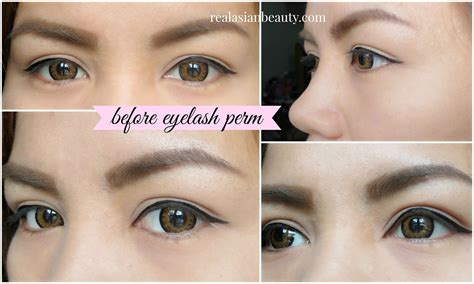 Real Asian Beauty: Eyelash Perm (Before and After)