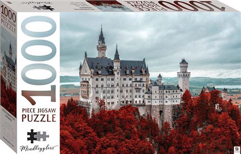 Neuschwanstein Castle 1000 Piece Jigsaw Puzzle, Puzzles | Sanity