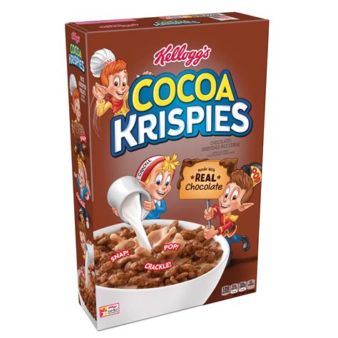 Kellogg's Cocoa Rice Krispies Breakfast Cereal, Chocolate, 20.5 Oz - Walmart.com