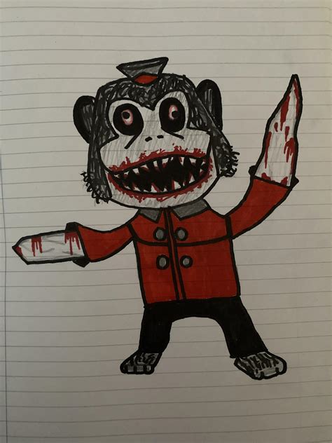 Murder Monkey Art : r/DarkDeception