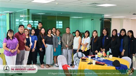 UPB Library Benchmarks at Bulacan State University (BuLSU) E-Library - The University Library ...