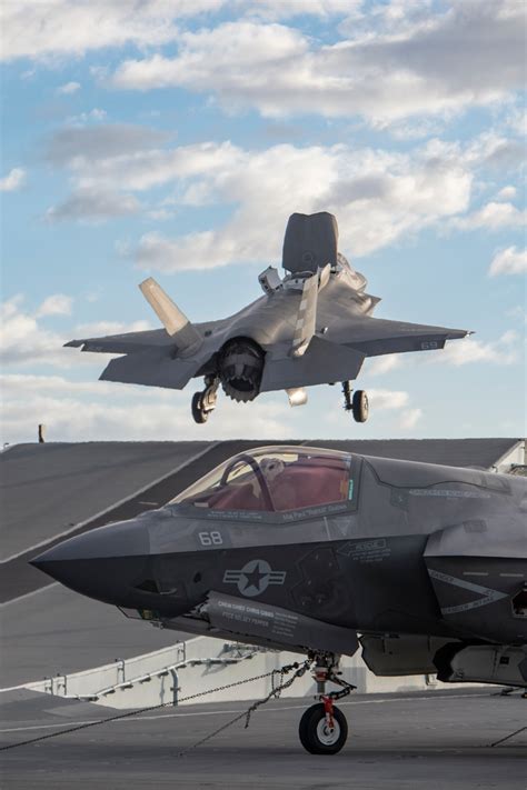 DVIDS - Images - F-35 flight trials continue aboard UK aircraft carrier ...