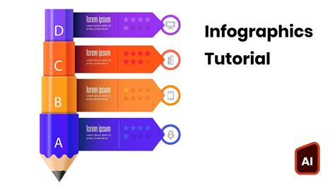 Infographic Tutorial Illustrator Logo Banner