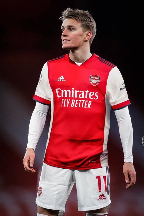 Martin Odegaard Arsenal FC EPL Match Slim Fit Red Home Soccer Jersey 2022-2023 - lagoagrio.gob.ec