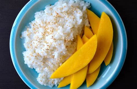 Thai Coconut Sticky Rice with Mango | Just a Taste