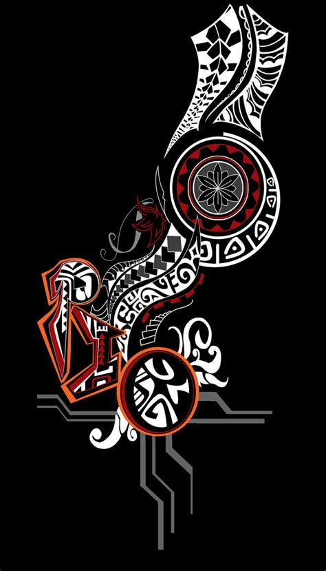 Tribal T-shirt design: front by no-elani on DeviantArt