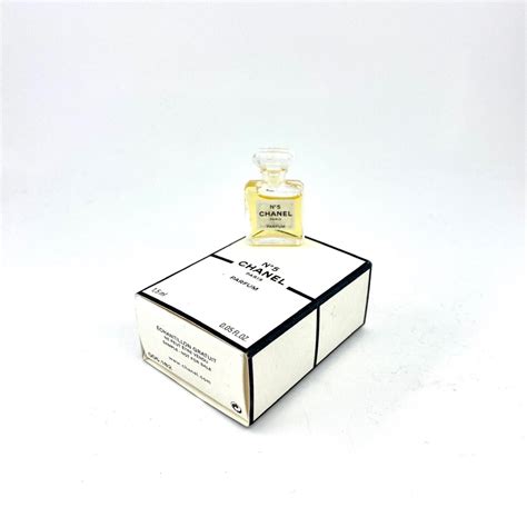 Chanel No 5 Parfum 1.5 ml. 0.05 fl.oz. mini micro perfume new in box | eBay