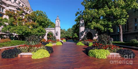 Sample Gates Indiana University Wide 2 to 1 Ratio Photograph by Aloha ...