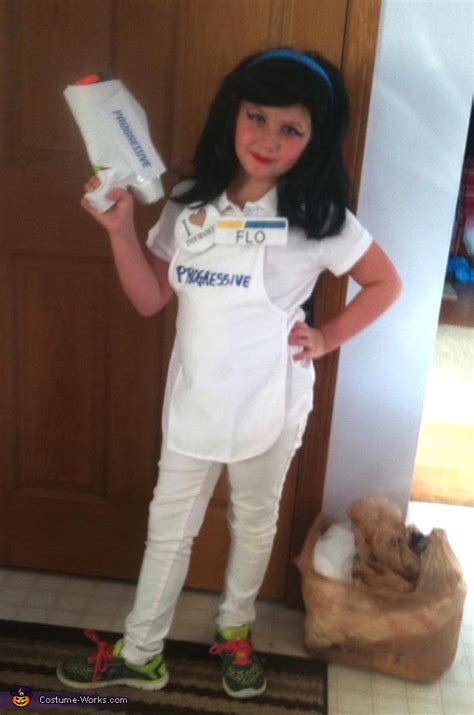 Flo from Progressive Halloween Costume for Girls | DIY Costumes Under $25