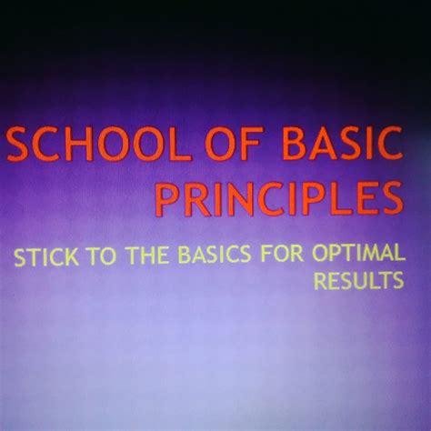 School of Basic Principles | Durban
