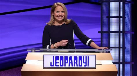 Katie Couric: Guest-hosting 'Jeopardy!' made her 'a nervous wreck' - Newsday