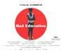 Bad Education Movie Posters From Movie Poster Shop