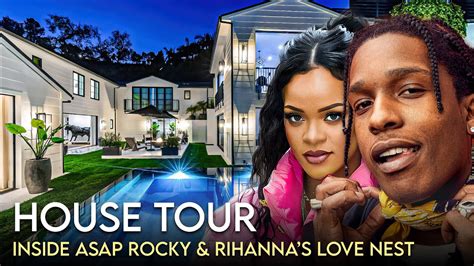 Rihanna & A$AP Rocky | House Tour | $15 Million Beverly Hills Mansion ...