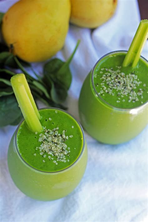 Avocado Pear Smoothie | Healthy Avocado Smoothies Recipes | POPSUGAR Fitness Photo 5