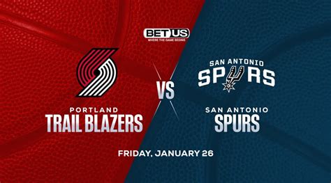 Spurs, Wembanyama ATS Pick vs Blazers