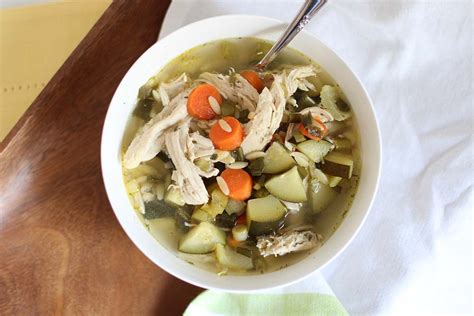 Slow cooker spring chicken soup | The Family Freezer