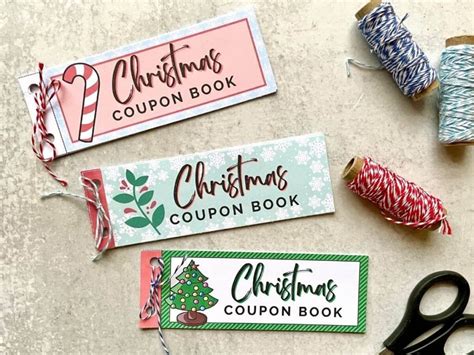 Blank Coupon Template Christmas