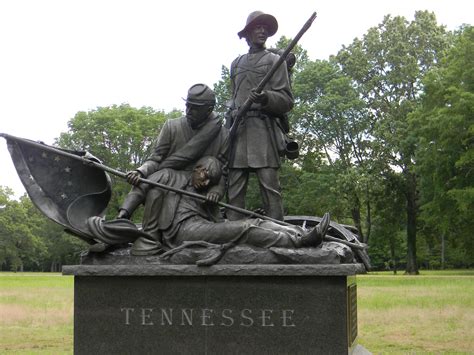 Tennessee Monument, Shiloh National Military Park, south of Savannah, Tennessee | Civil war ...