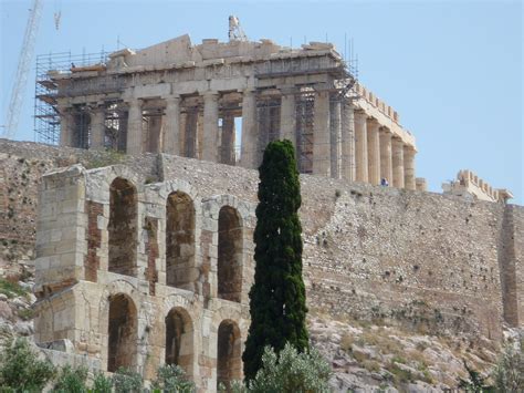 Free picture: ancient, temple, Parthenon, acropolis, Athens