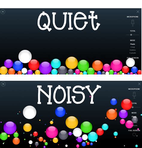 How Bouncy Balls Noise Meter Works