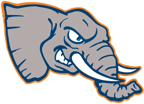 Cal State Fullerton Titans Mascot Logo (1992) - An Elephant's head ...