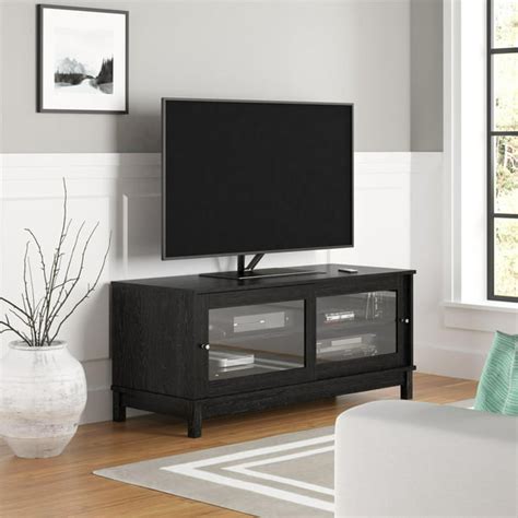 Mainstays TV Stand for TVs up to 55", Multiple Finishes - Black - Walmart.com - Walmart.com