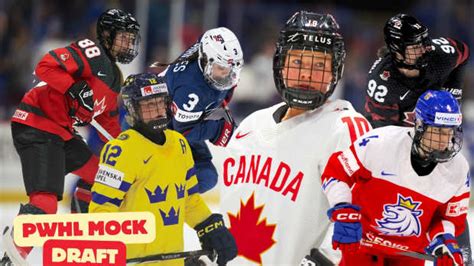 PWHL Mock Draft 1.0: We Know The Order, Here Are The Picks - The Hockey ...