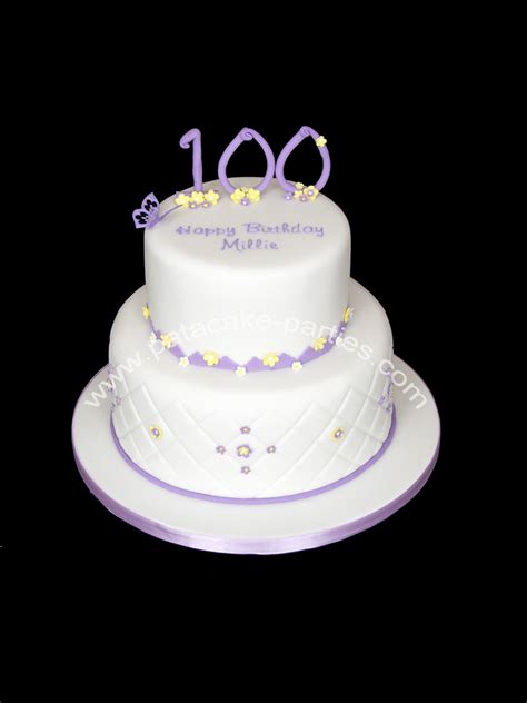 Pat-a-Cake Parties: 100th birthday cake