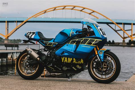 Team Blue: A custom Yamaha XSR900 with retro style | Bike EXIF