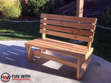 Park Bench with a Reclined Seat Ver 3 – Full Plans – FUN WITH WOODWORKING