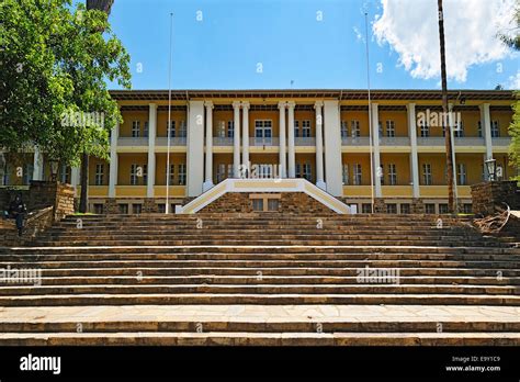 Parliament, Tintenpalast or Ink Palace, Windhoek, Namibia Stock Photo ...