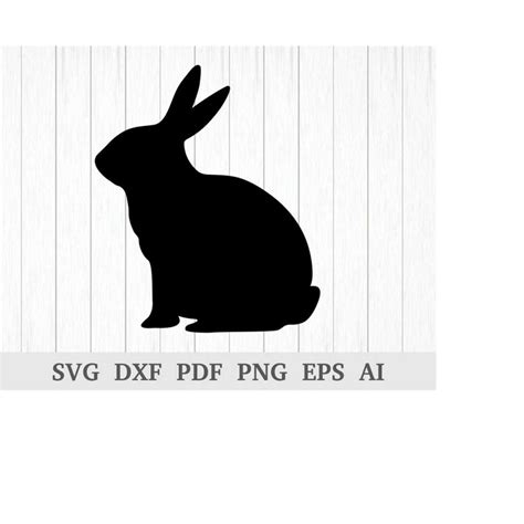 Rabbit svg, Rabbit png, Rabbit clipart, Rabbit Silhouette, B - Inspire ...