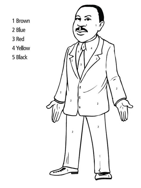 Martin Luther King Jr Day Coloring Pages at GetColorings.com | Free printable colorings pages to ...