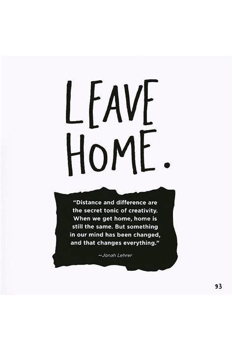 Inspirational Quotes About Leaving Home. QuotesGram