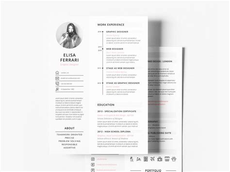 Free Two Pages Resume Template in 2024 - ResumeKraft