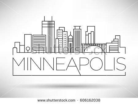 Minneapolis Skyline Drawing at PaintingValley.com | Explore collection ...