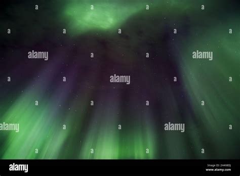 Northern Lights display outside Akureyri, Iceland Stock Photo - Alamy